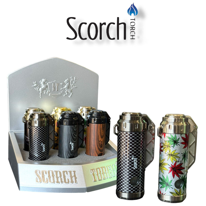 Scorch 61806 Triple + Cigar pucher Torch-6ct Scorch 61806 Triple + Cigar pucher Torch-6ct