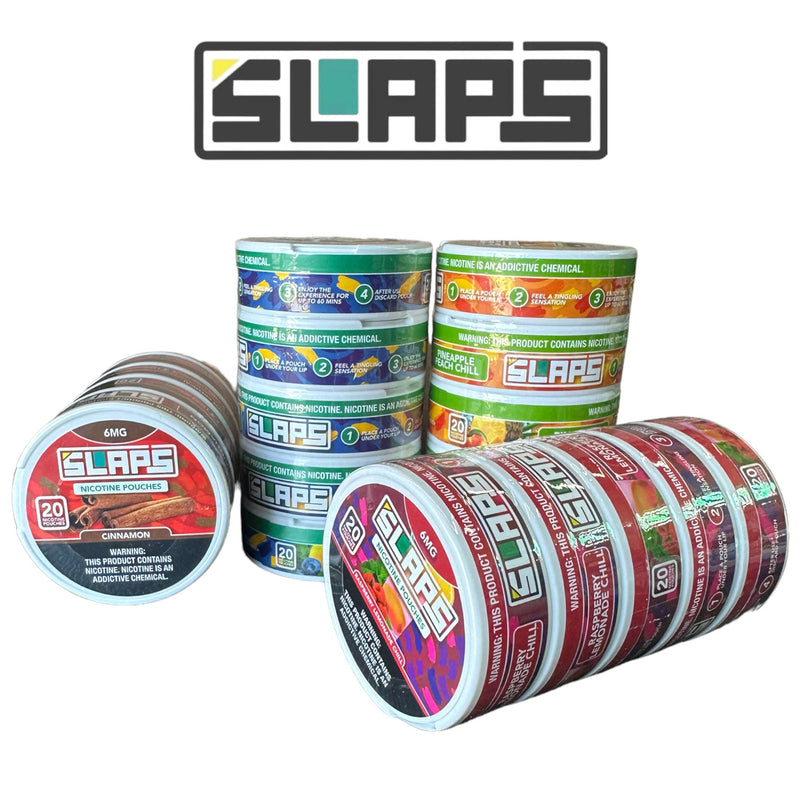 Slaps 6mg Nicotine Pouches - 20ct -5pk Slaps 6mg Nicotine Pouches - 20ct -5pk