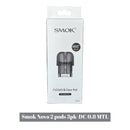 SMOK Novo 2 Replacement Pods- 3 pack
