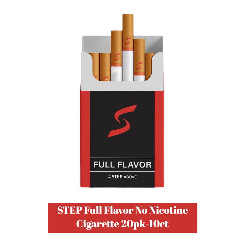 Step Full Flavor No Nicotine Cigarette 20pk -10ct