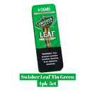 Swisher Leaf Tin Green 4pk-5ct