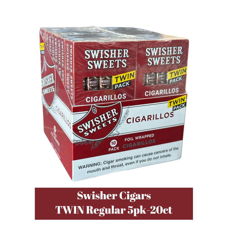 Swisher Cigars TWIN Regular 5pk -20ct