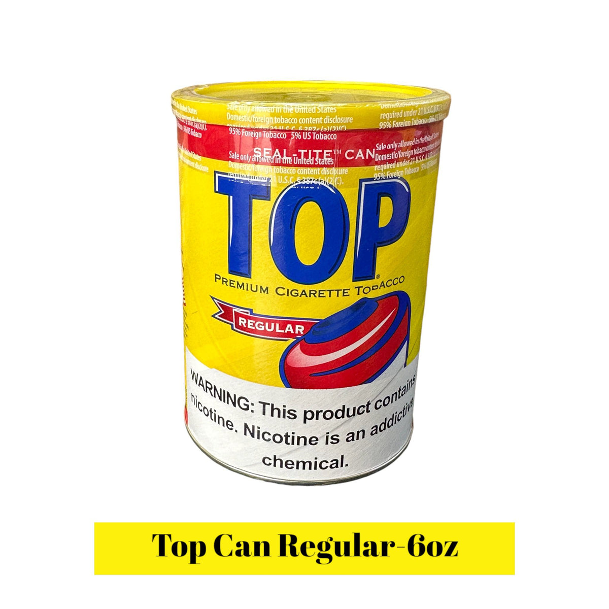 how much is top tobacco Top Can Regular-6oz