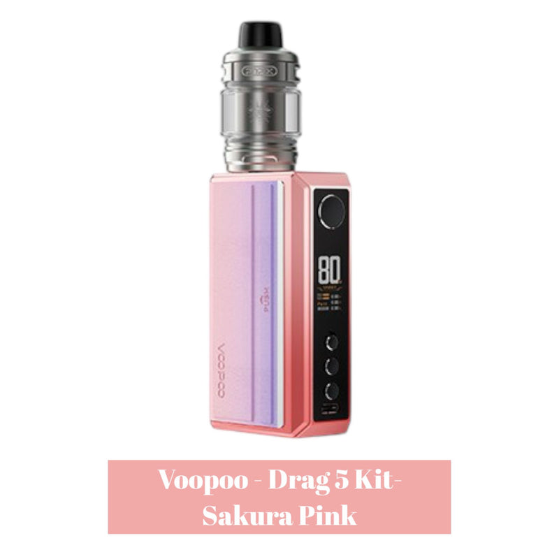 Voopoo - Drag 5 Kit- 177 W Voopoo - Drag 5 Kit- 177 W