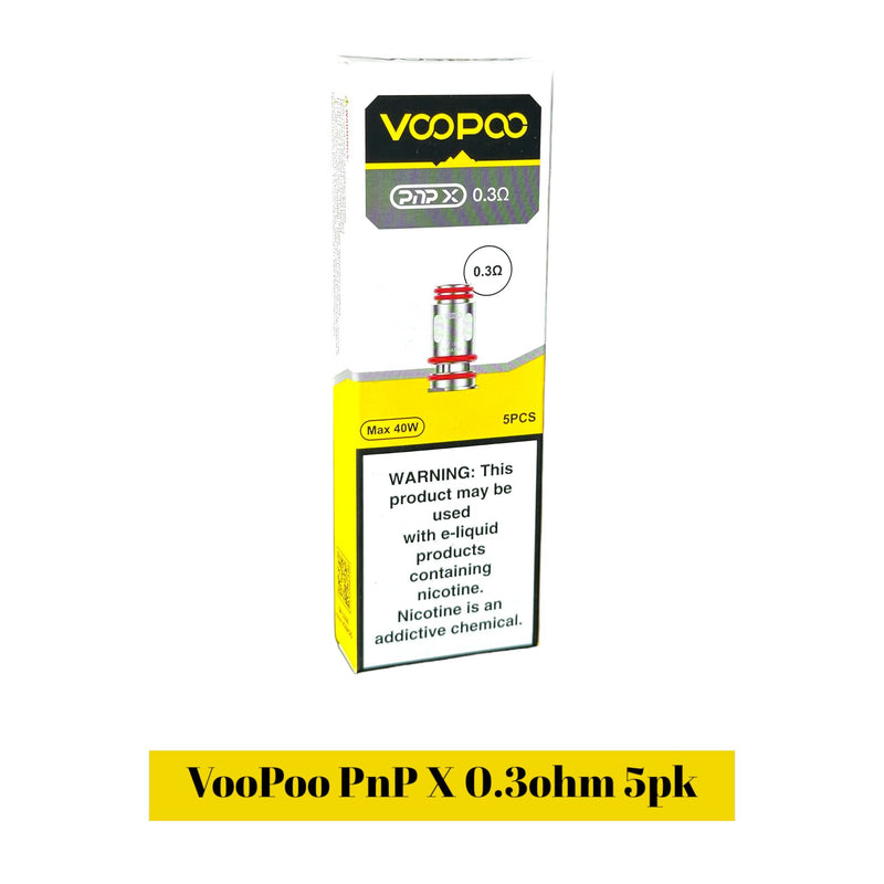 VooPoo PnP X Replacement Coils - 5pk VooPoo PnP X Replacement Coils - 5pk