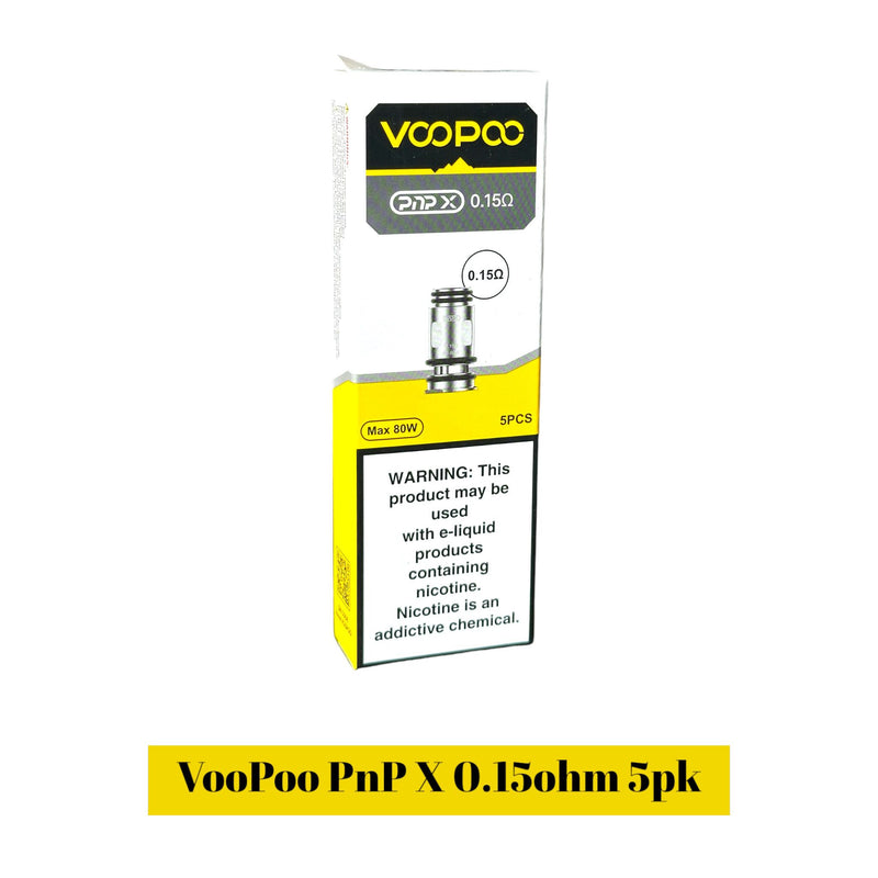 VooPoo PnP X Replacement Coils - 5pk VooPoo PnP X Replacement Coils - 5pk