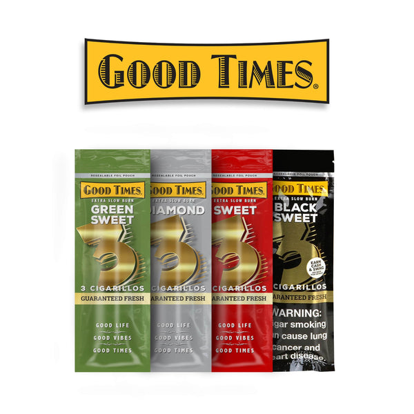 Good Times 3/99c Cigarillos Pouch- 30ct