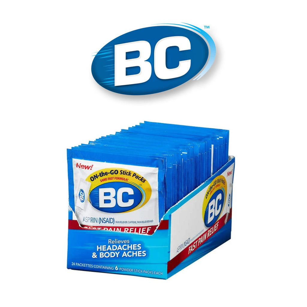 Mini Bc Powder BC Aspirin Powder 6pk- 24ct