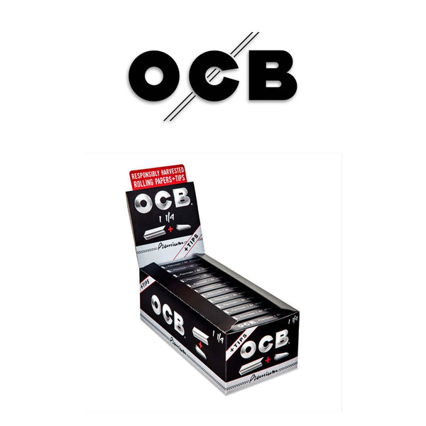 OCB Papers + Tips Premium1 1/4-24ct
