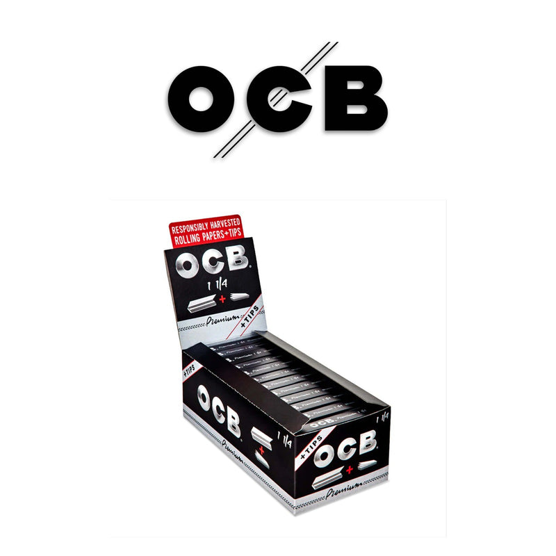 Best Prices For OCB PREMIUM SLIM PAPERS WITH TIPS - 24CT (OCB-4)