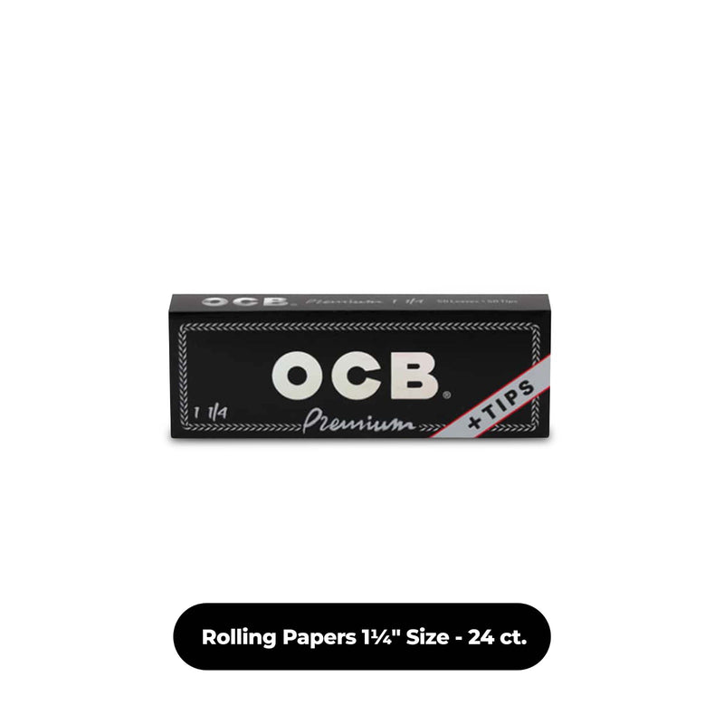 OCB Papers + Tips Premium1 1/4-24ct