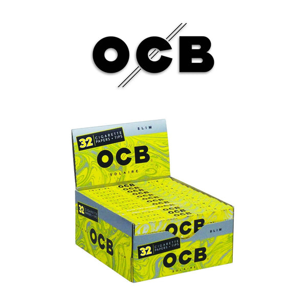 OCB Papers + Tips Solaire Slim-24ct
