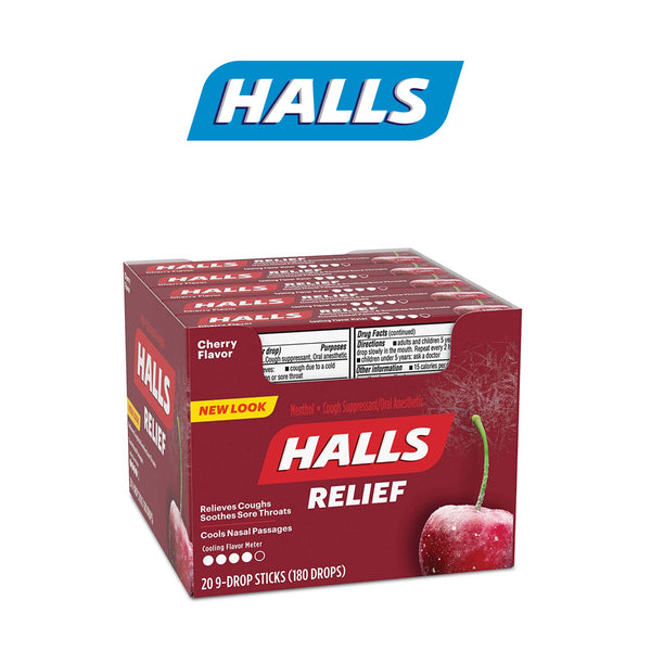 Halls Cough Drop 9pk- 12ct