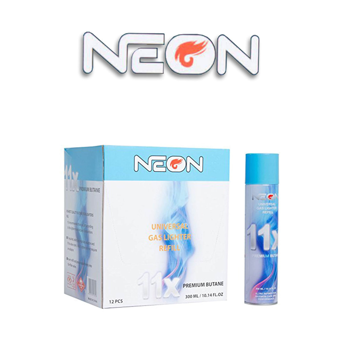 neon gas lighter refill 11x