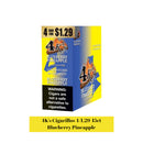 Good Times 4K's Cigarillos 4pk for 1.29- 15ct