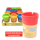 Butt Bucket Ashtray-Black 12ct