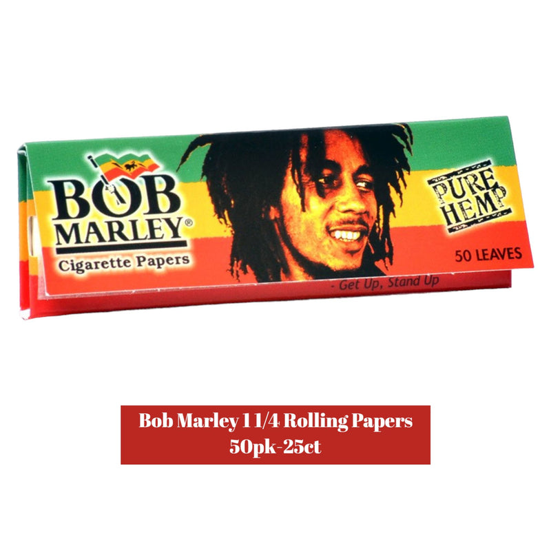 Bob Marley 11/4 Rolling Papers 50pk- 25ct