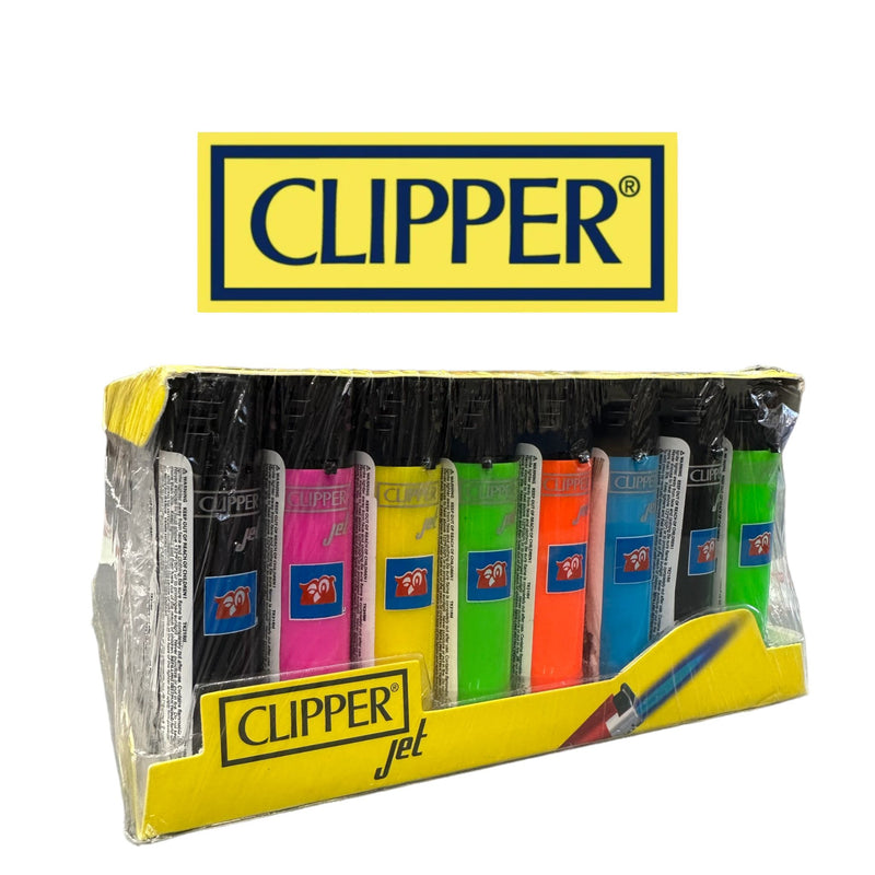 Clipper Jet Clipper Jet Flame Plain- 48ct