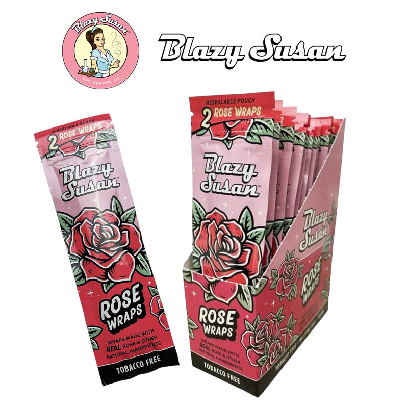 Blazy Susan Rose Wraps 25pk-50ct Blazy Susan Rose Wraps 25pk-50ct