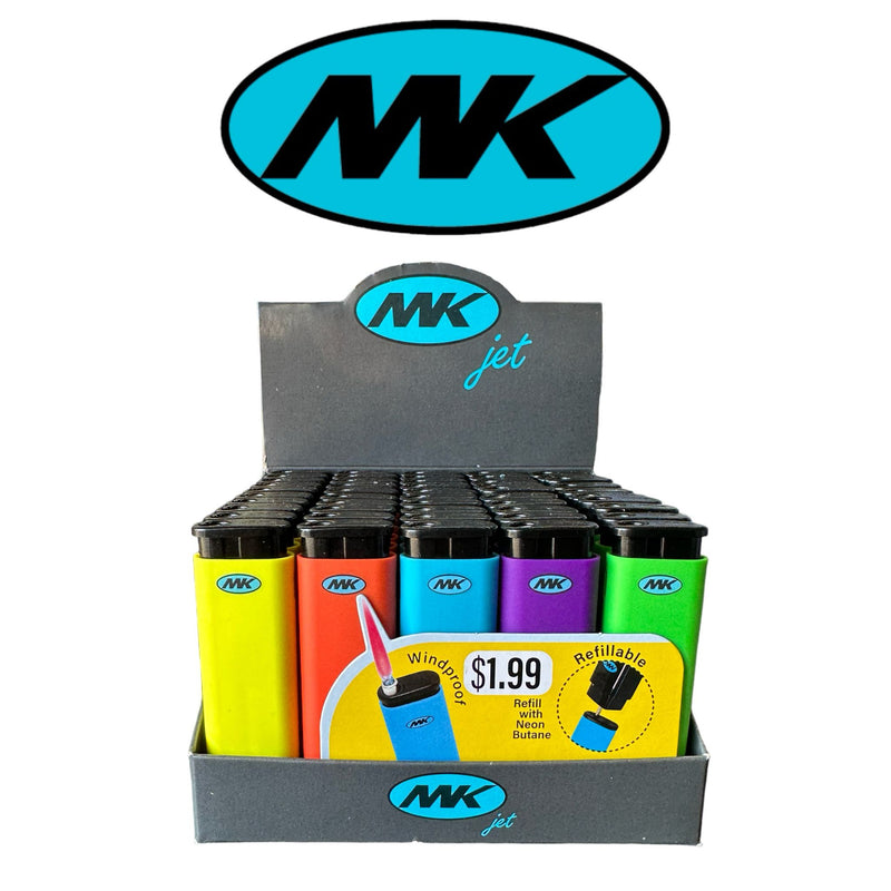 MK Jet Lighter- Windproof Assorted
