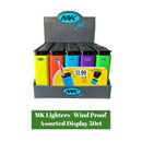 MK Jet Lighter- Windproof Assorted