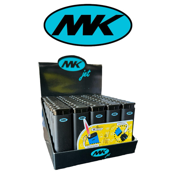 MK Jet Lighter- Windproof Black