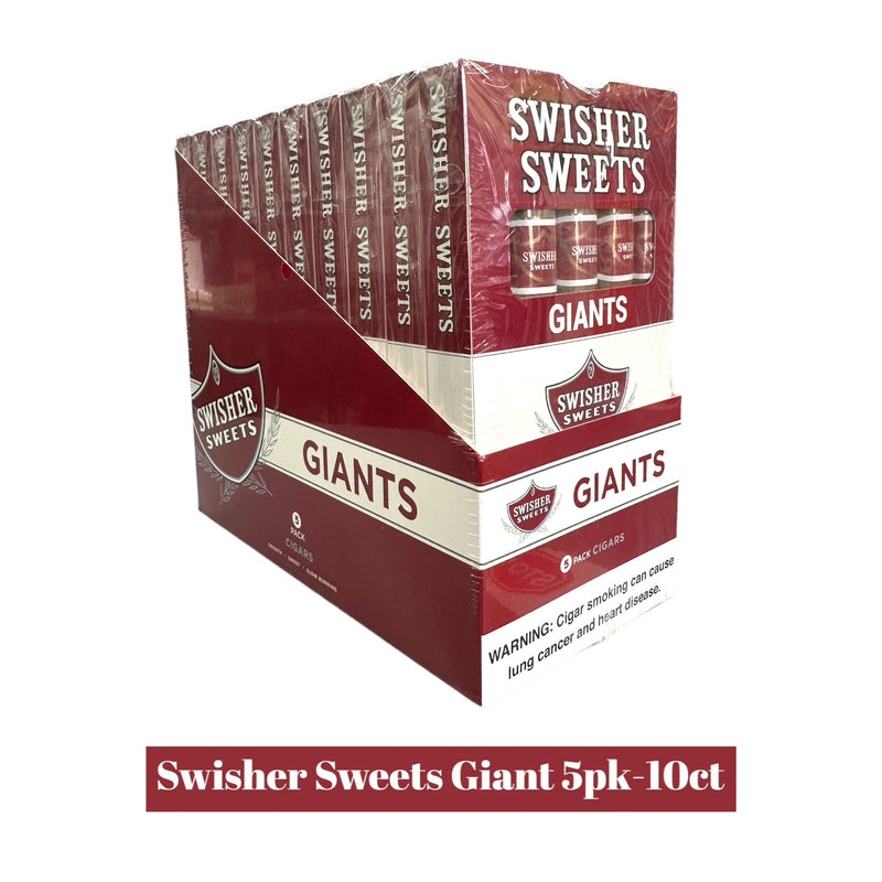 Swisher Sweets Giant 5pk- 10ct