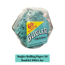 Bugler Rolling Paper 50 Booklet 100ct Jar