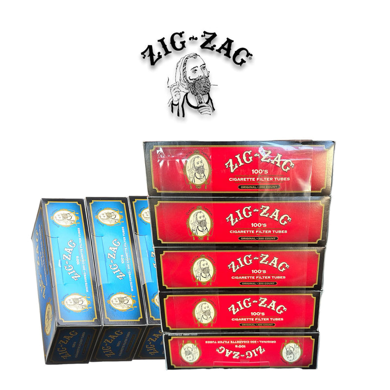 zic zac cigarettes Zigzag Empty Tube 100's 200pk zic zac cigarettes Zigzag Empty Tube 100's 200pk