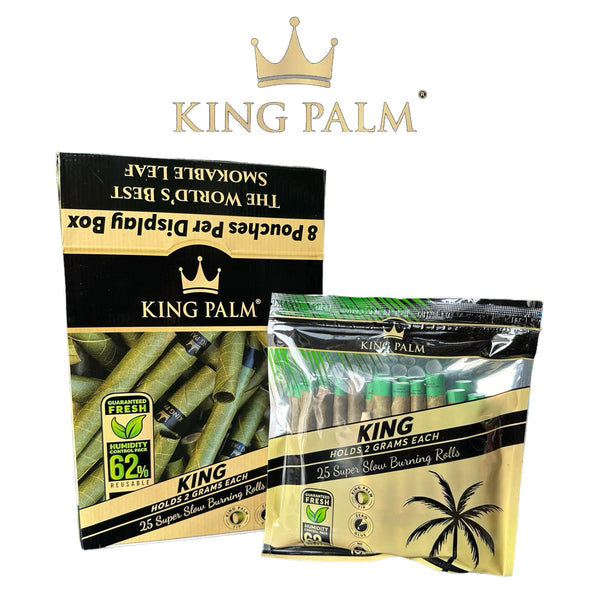 King Palm 2.0g-King Rolls 25pack-8ct