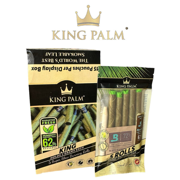 King Palm 2.0g King Rolls 5pk -15ct
