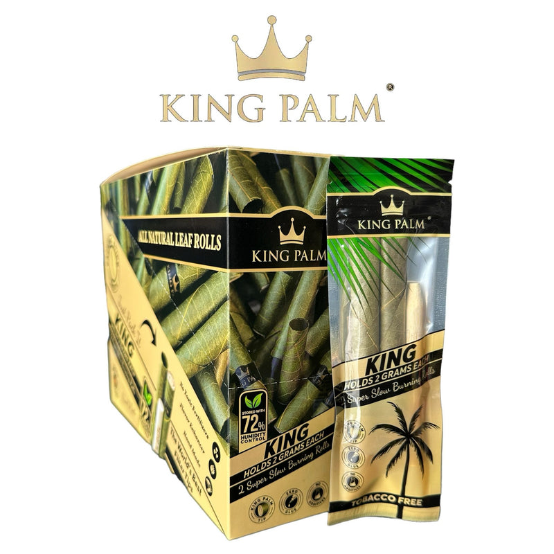 King Palm 2.0g-King Rolls 2pack-20ct
