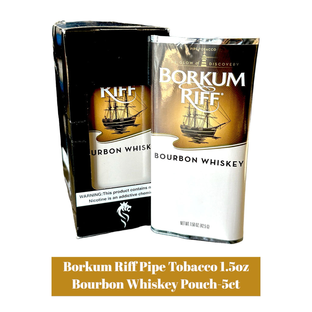 Borkum Riff Pipe Tobacco 1.50z Pouch - 5ct | SoCAL Distro LLC