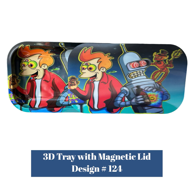 3D Tray With Magnetic Lid
