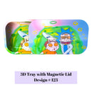 3D Tray With Magnetic Lid