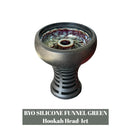 B.Y.O SILICONE FUNNEL Hookah Head-1ct