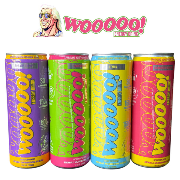 Wooooo Ric Flair Energy Drink 12oz- 12ct