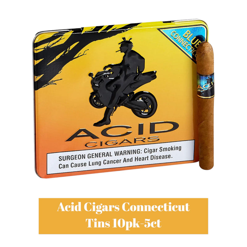 Acid Cigars Connecticut Tins 10pk-5ct