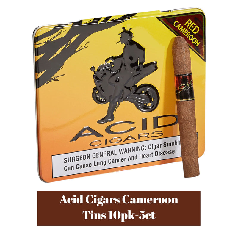 Acid Cigars Cameroon Tins 10pk-5ct