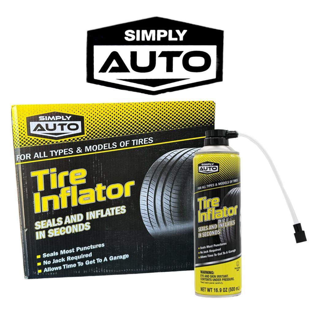 Simply Auto Tire Inflator 16.9oz 500ml-12ct | SoCAL Distro LLC