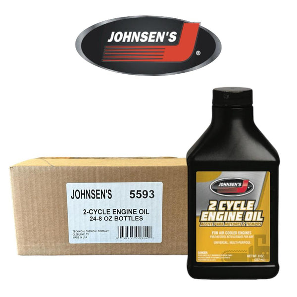 Johnsen’s Engine Oil 8oz 2cycle- 24ct