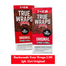 Backwoods True Wraps 2.99 2pk-12ct