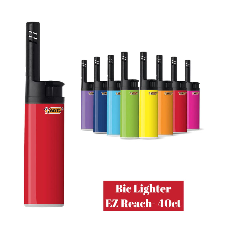 Bic Lighter EZ Reach- 40ct