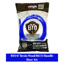 B.Y.O 6" Resin Wood Handle Hose-1ct