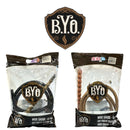 B.Y.O 6" Silicone Hose Wood Handle - 1ct