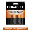 Duracell C2 2pk Coppertop- 8ct