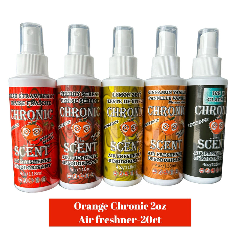 Orange Chronic 2oz Air Freshner- 20ct