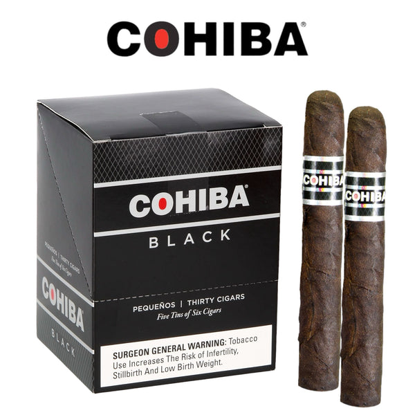 Cohiba Black Pequenos 5ct- 6pk