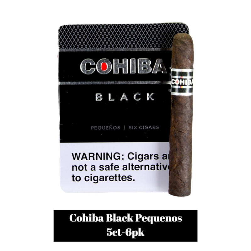 Cohiba Black Pequenos 5ct- 6pk