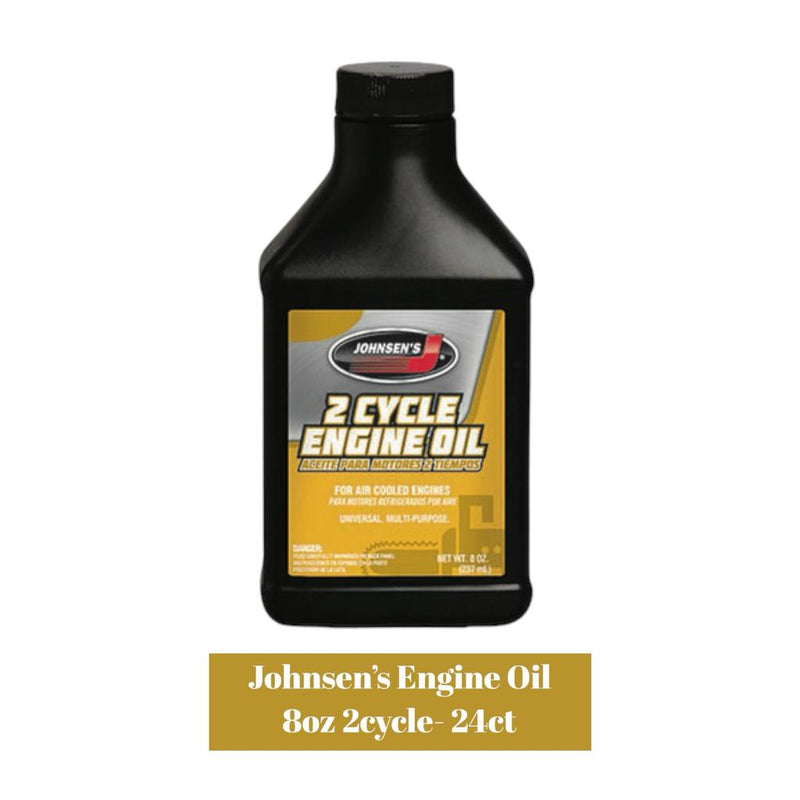 Johnsen’s Engine Oil 8oz 2cycle- 24ct